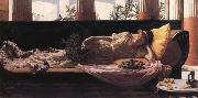 John William Waterhouse Dolce Far Niente oil painting artist